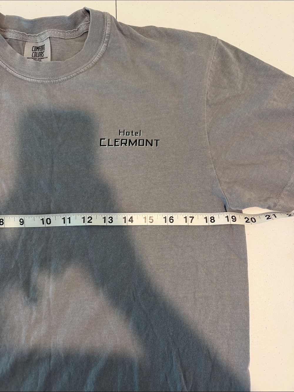 COMFORT COLORS Hotel Clermont Atlanta Georgia Gray Tee size medium - Picture 4 of 6